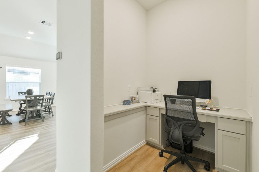 Furnished interior view inside a new home in Oakwood Estates, Waller (Image 34).