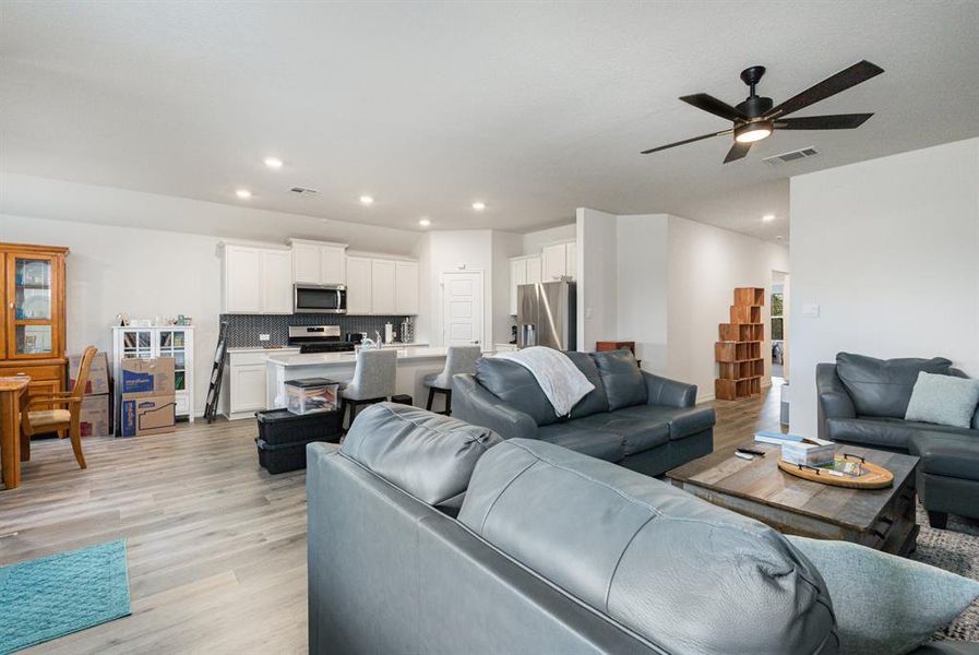 Furnished interior view inside a new home in Trailstone, Caddo Mills (Image 13). Furnished interior view inside a new home in Trailstone, Caddo Mills (Image 13).