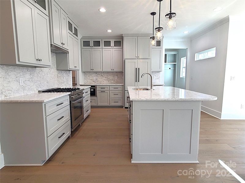 Furnished interior view inside a new home in , Hickory (Image 9).