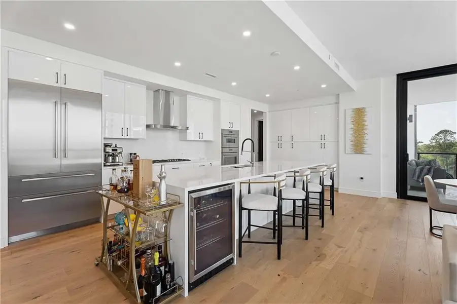 Furnished interior view inside a new home in , Atlanta (Image 11).