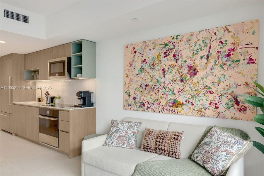 Furnished interior view inside a new home in Natiivo Miami, Miami (Image 7).