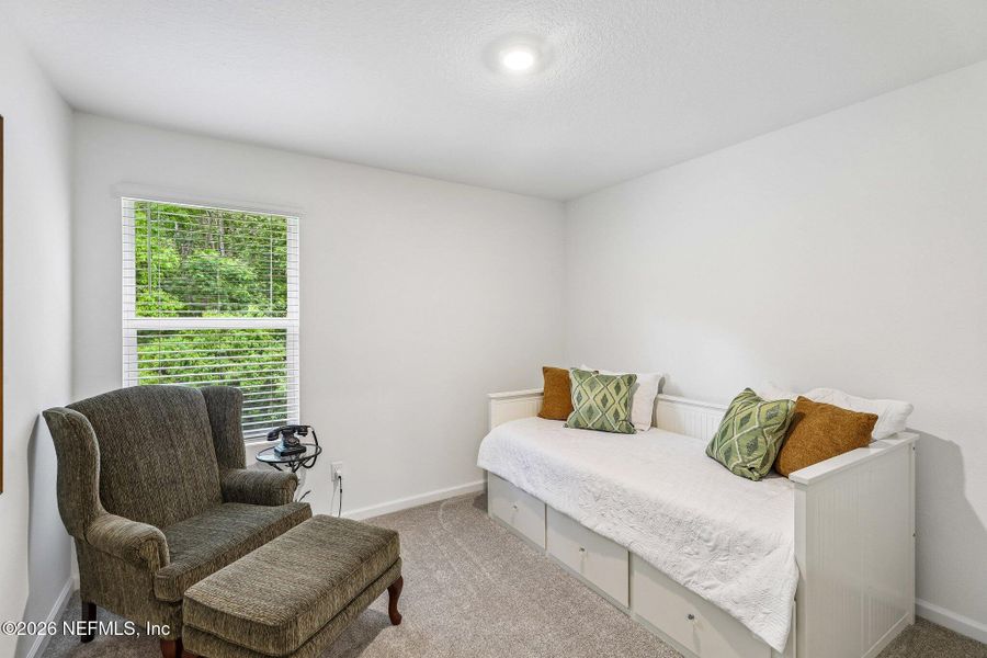 Furnished interior view inside a new home in Dunns Crossing, Jacksonville (Image 43). Furnished interior view inside a new home in Dunns Crossing, Jacksonville (Image 43).