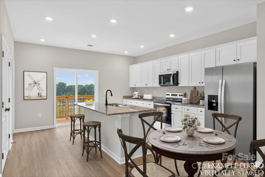 Furnished interior view inside a new home in Rhyne Court, Gastonia (Image 9).