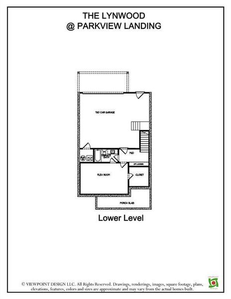 2D floor plan layout of this home in , Buford, GA (Image 6).