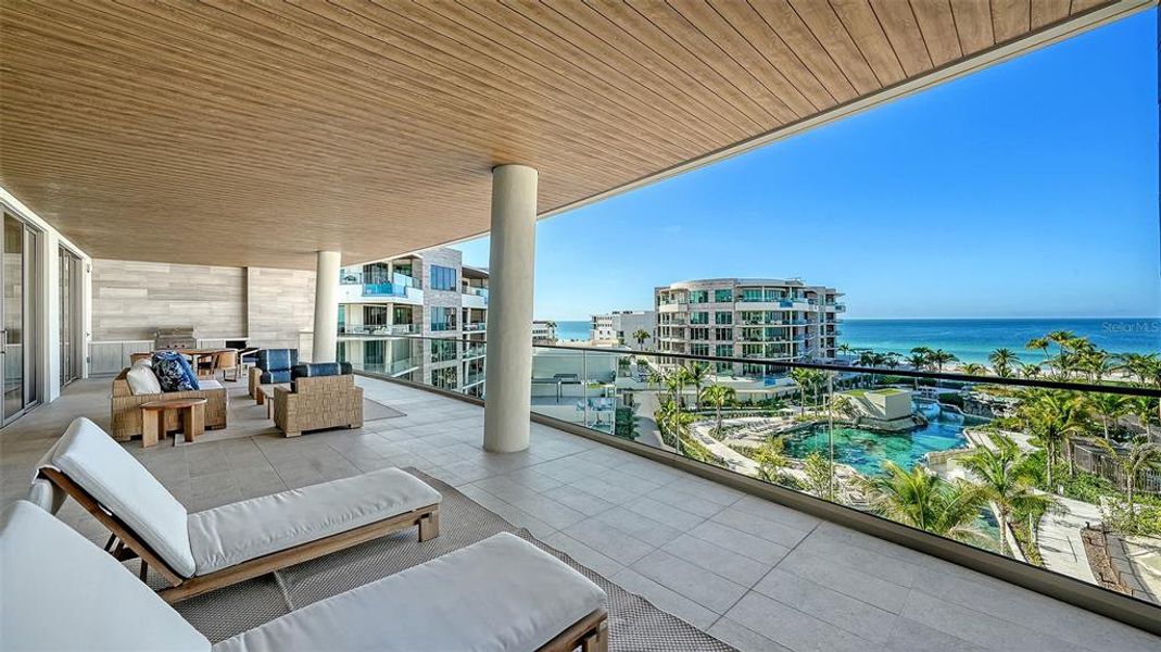 Exterior details and patio area of a home in , Longboat Key (Image 2). Exterior details and patio area of a home in , Longboat Key (Image 2).
