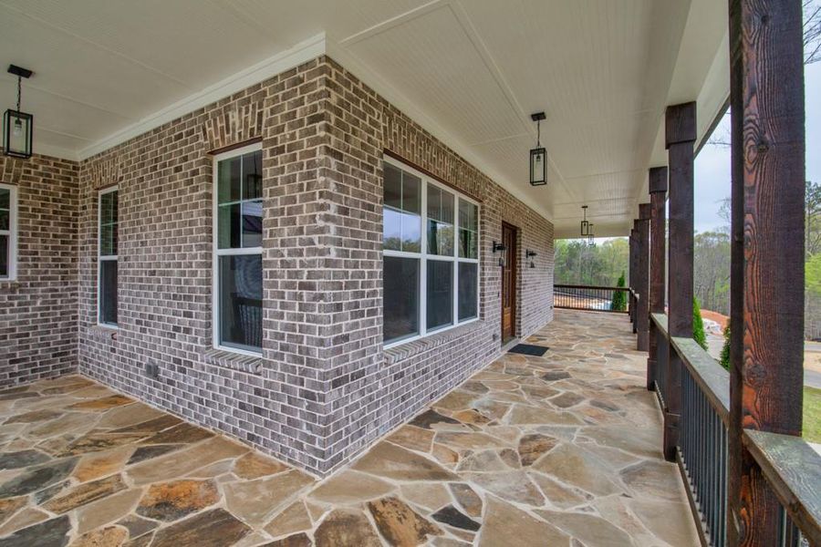 Exterior details and patio area of a home in , Dacula (Image 26).