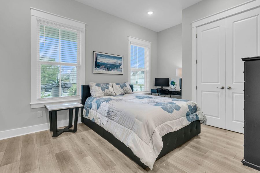 Furnished interior view inside a new home in K. Hovnanian's® Four Seasons at Lakes of Cane Bay, Summerville (Image 35).