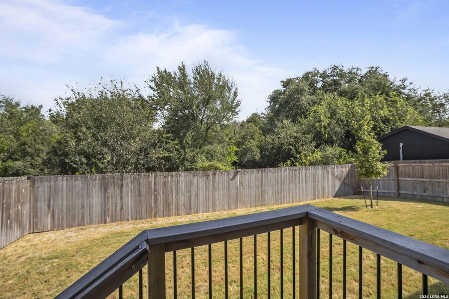 Exterior details and patio area of a home in VIDA, San Antonio (Image 23).