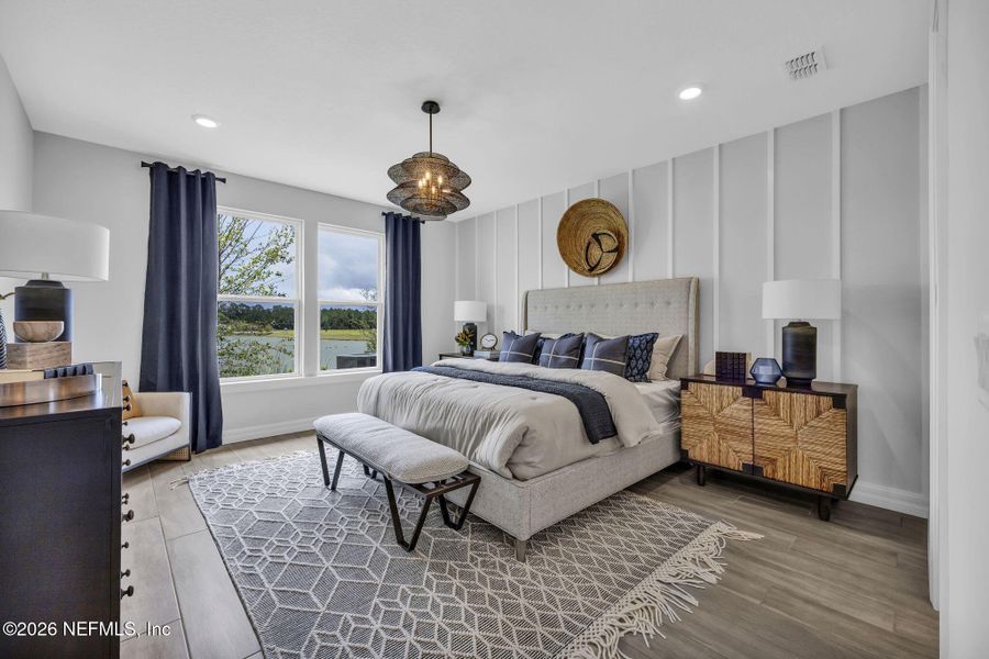 Furnished interior view inside a new home in Double Branch, Middleburg (Image 13).