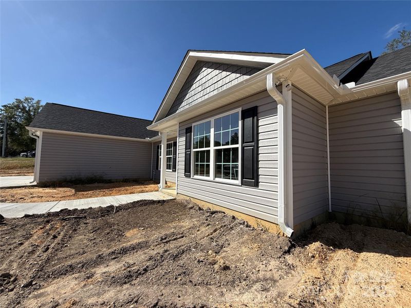Exterior details and patio area of a home in , Lancaster (Image 13). Exterior details and patio area of a home in , Lancaster (Image 13).