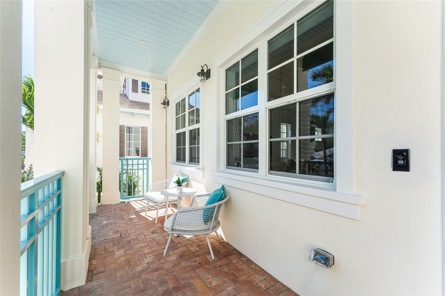 Exterior details and patio area of a home in , Delray Beach (Image 16).
