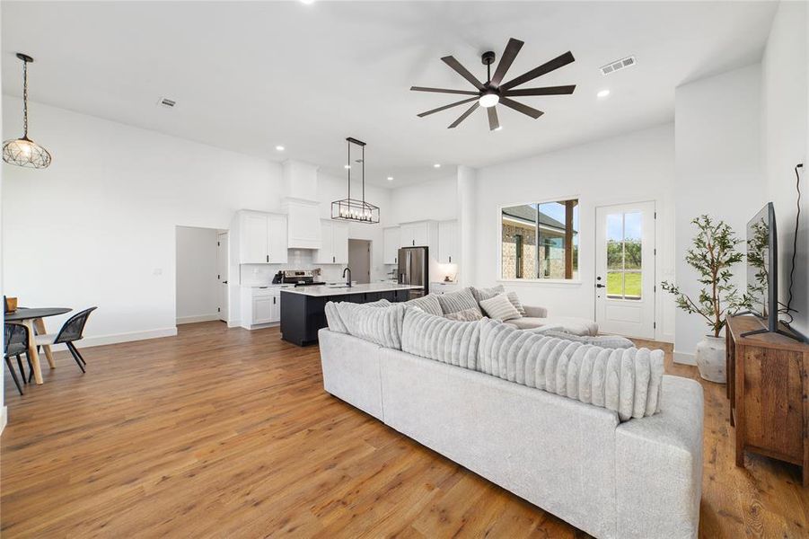 Furnished interior view inside a new home in , Brownwood (Image 7).