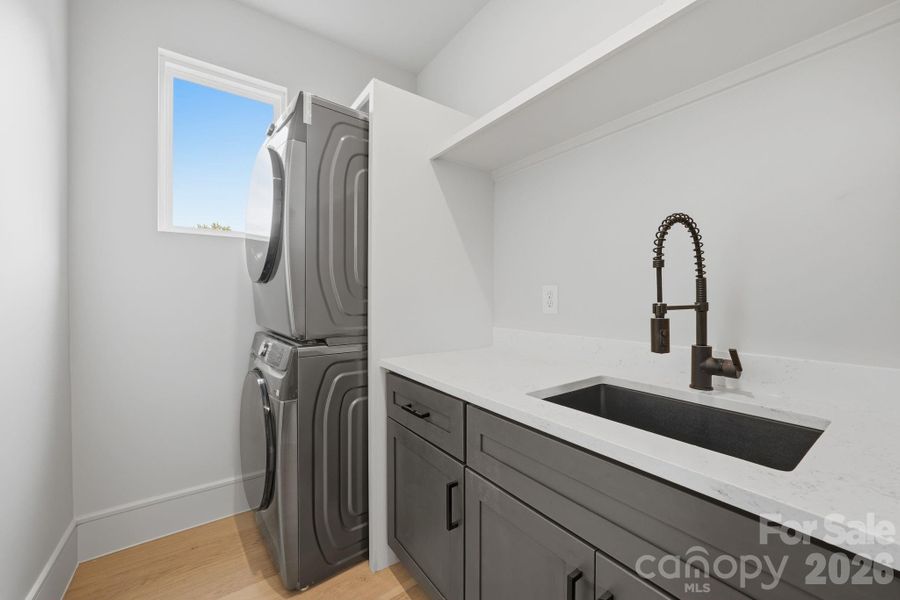 Furnished interior view inside a new home in , Charlotte (Image 42).