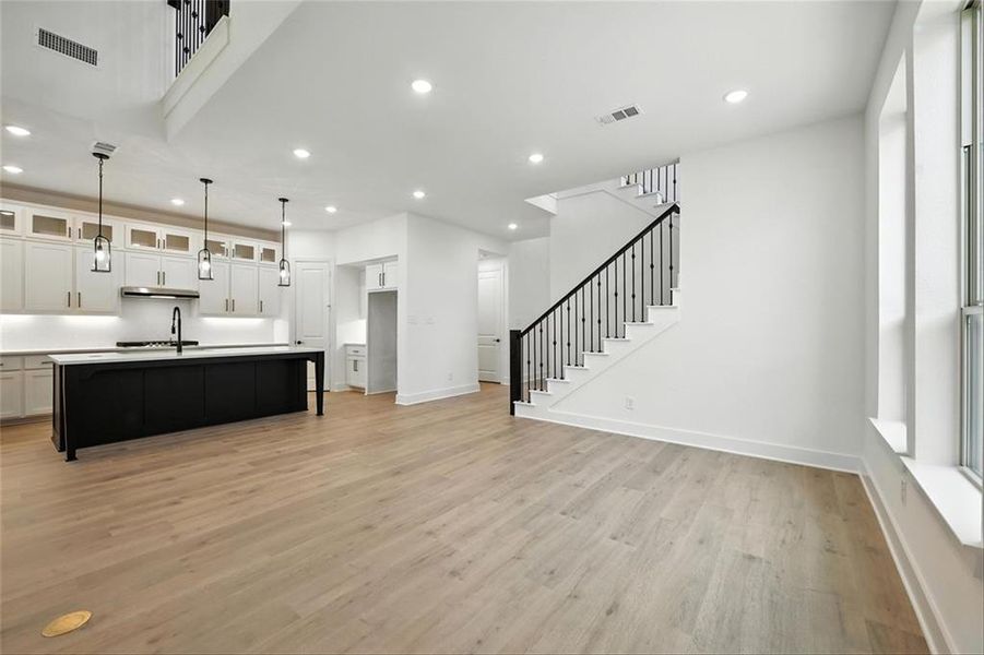 Furnished interior view inside a new home in Wildflower Ranch: 50ft. lots, Dish (Image 9). Furnished interior view inside a new home in Wildflower Ranch: 50ft. lots, Dish (Image 9).