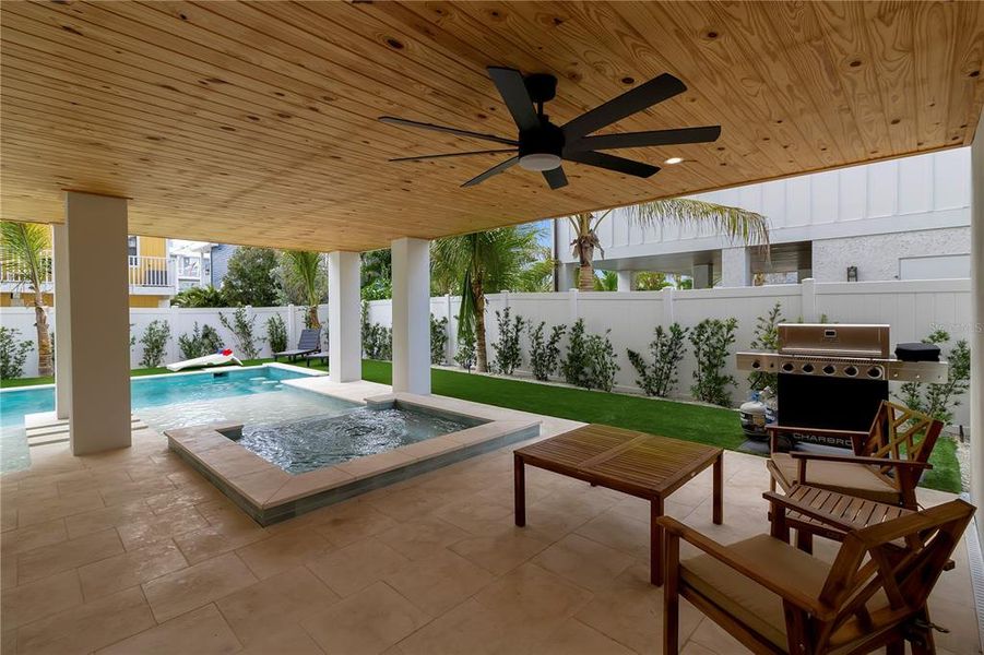 Exterior details and patio area of a home in , Bradenton Beach (Image 26). Exterior details and patio area of a home in , Bradenton Beach (Image 26).