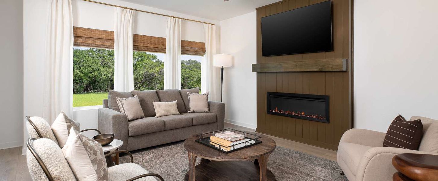 Representative furnished interior of a home built from the Gage by Ashton Woods in The Wilder, Adkins (Image 5). Representative furnished interior of a home built from the Gage by Ashton Woods in The Wilder, Adkins (Image 5).