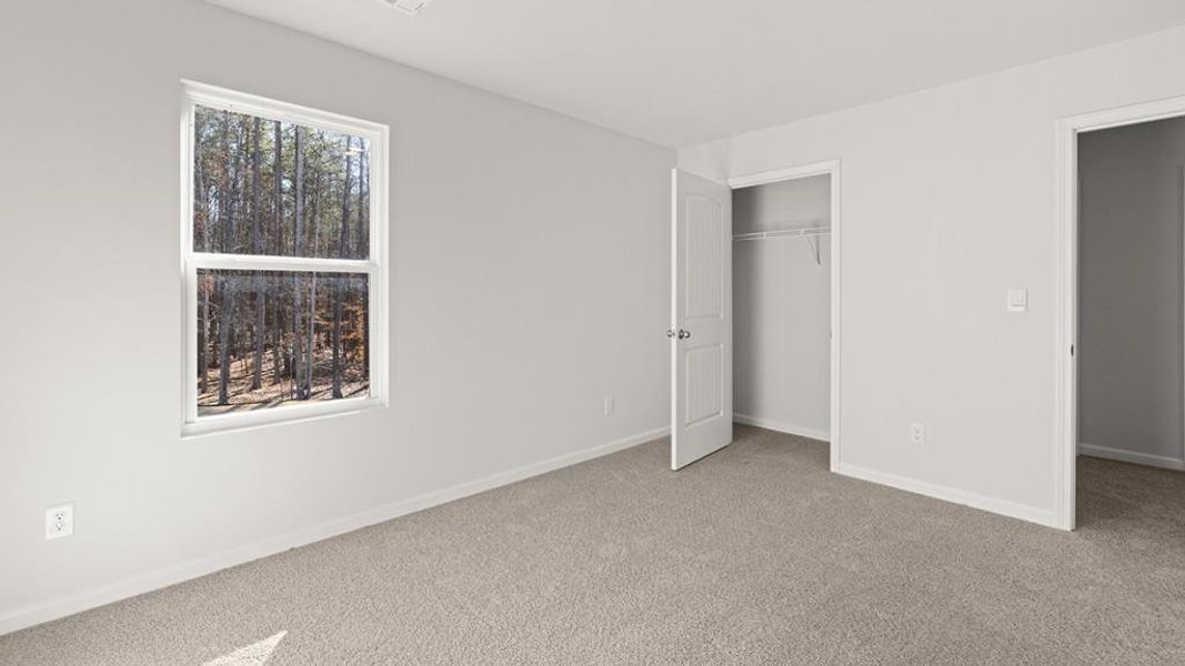 Spacious, unfurnished interior of a new home in Hamptons at Riverwood South, Dallas (Image 31).