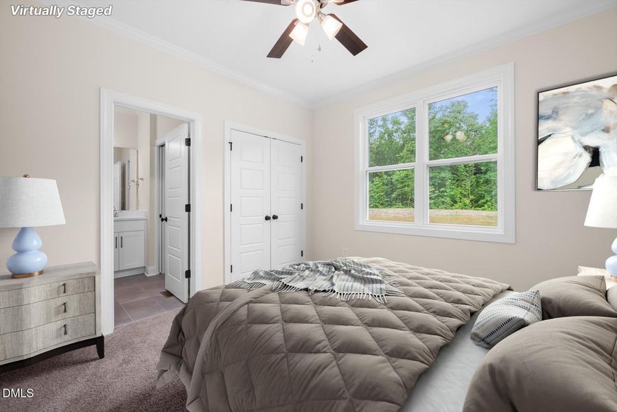 staged bedroom staged bedroom