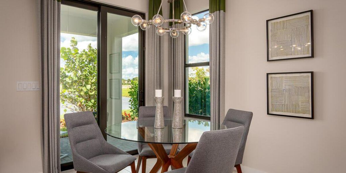 Furnished interior view inside a new home in Tradition - Cadence - Townhomes, Port St. Lucie (Image 4).