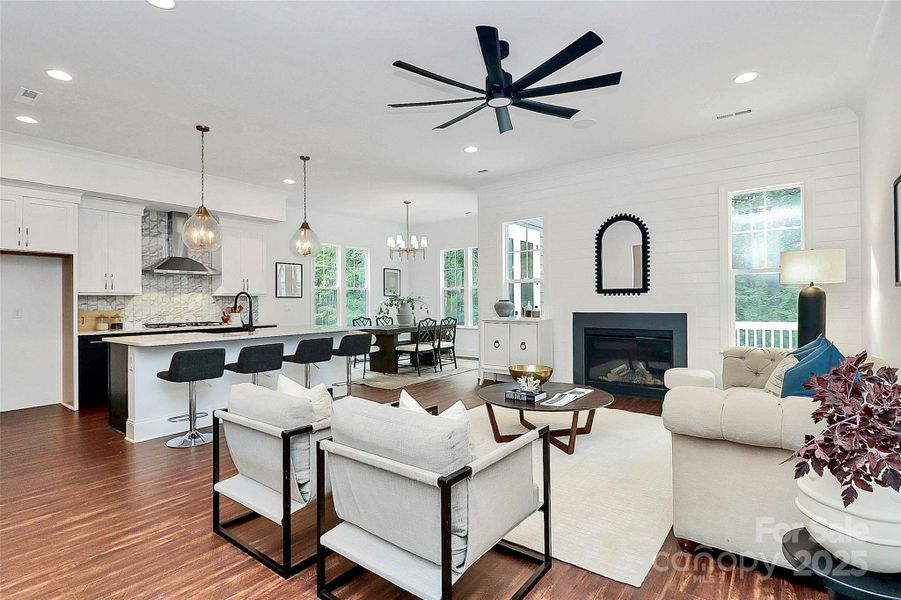 Furnished interior view inside a new home in , Denver (Image 26). Furnished interior view inside a new home in , Denver (Image 26).