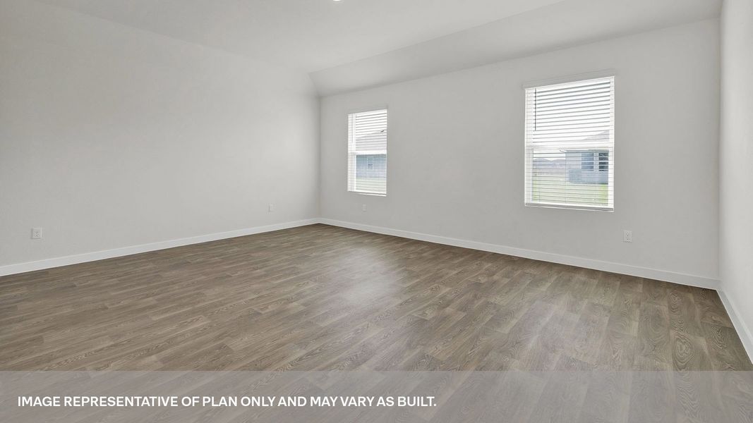 Spacious, unfurnished interior of a new home in Hartland Ranch, Lockhart (Image 24).