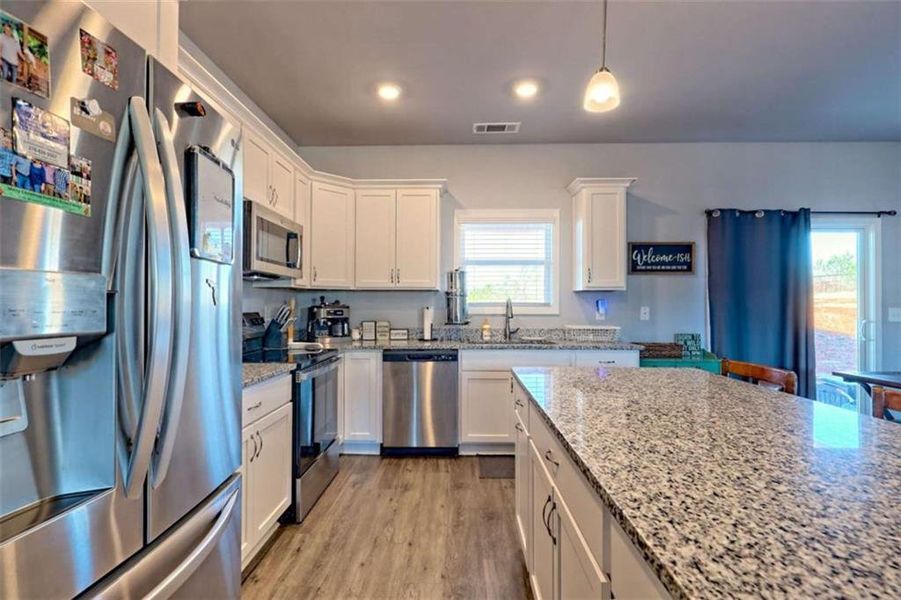 Furnished interior view inside a new home in , Eastanollee (Image 48).