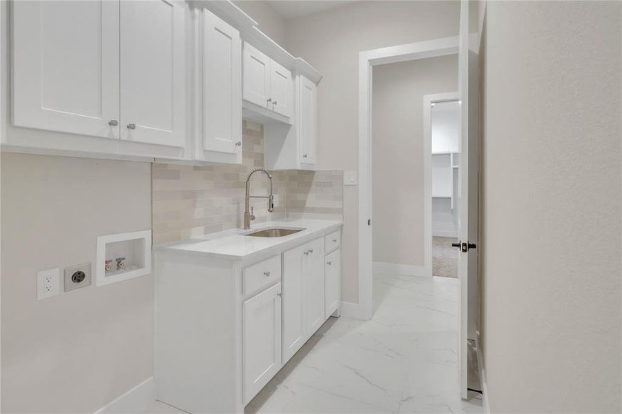 Furnished interior view inside a new home in , Springtown (Image 10).