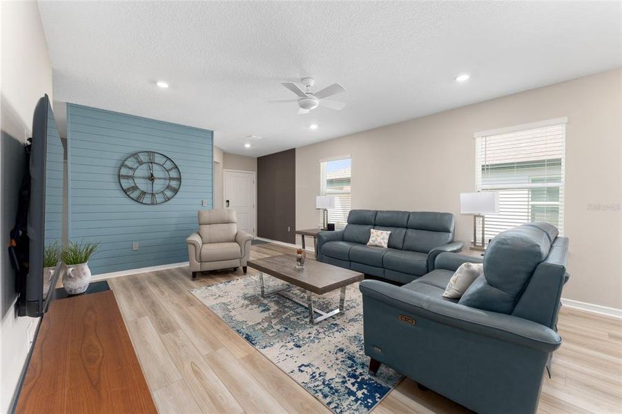 Furnished interior view inside a new home in Del Webb Stone Creek, Ocala (Image 12).