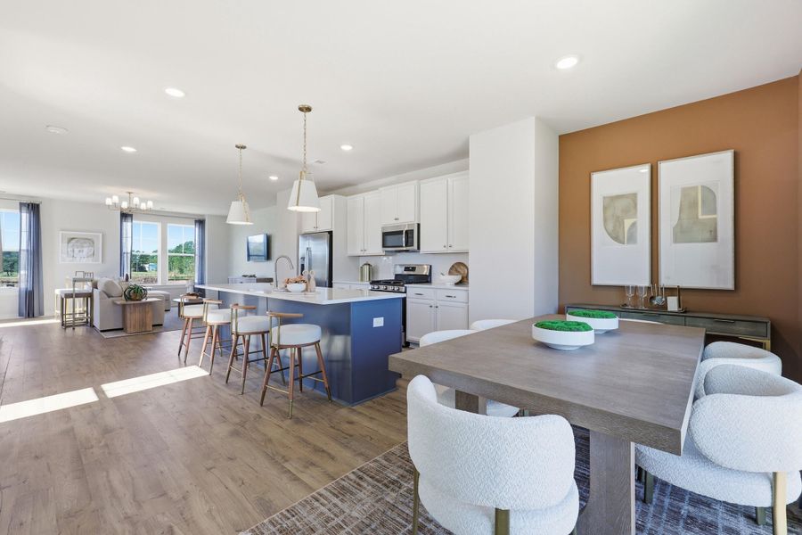 Furnished interior view inside a new home in , Summerville (Image 40).