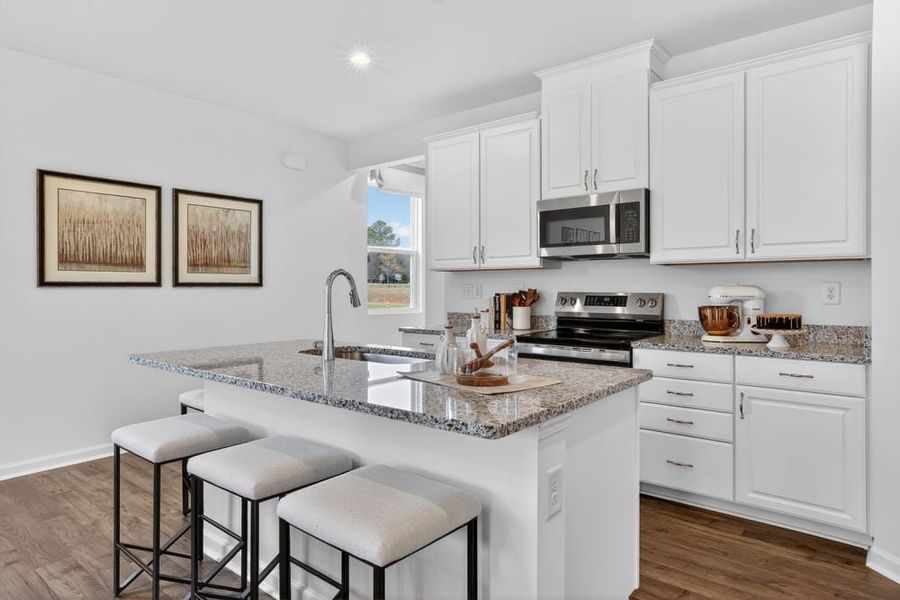 Representative furnished interior of a home built from the Linville by Taylor Morrison in Fincastle Glen, Shelby (Image 7).