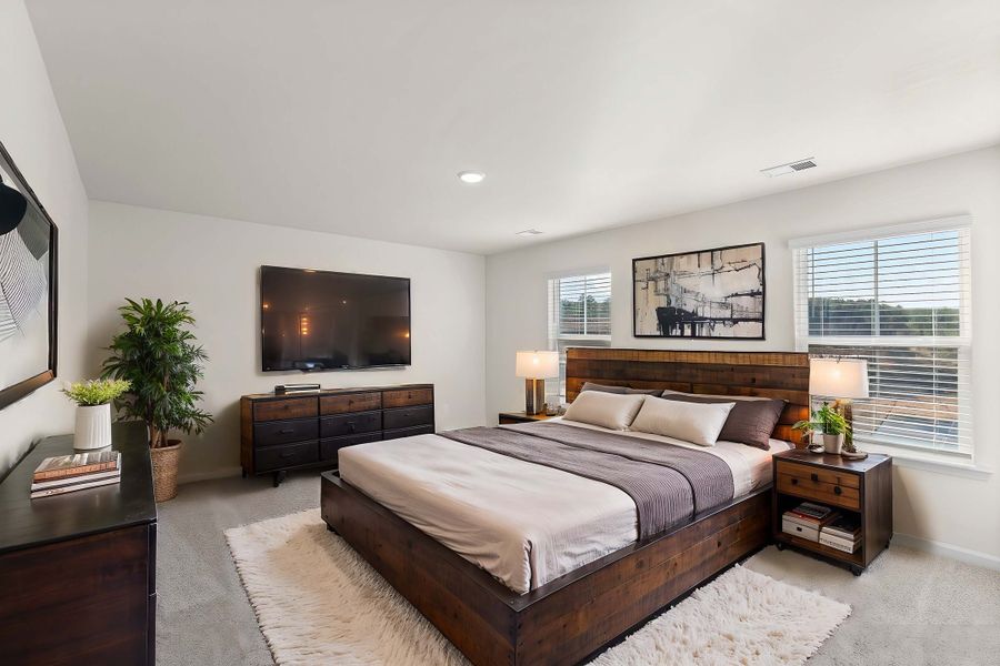 Furnished interior view inside a new home in The Grove, Florence (Image 8).