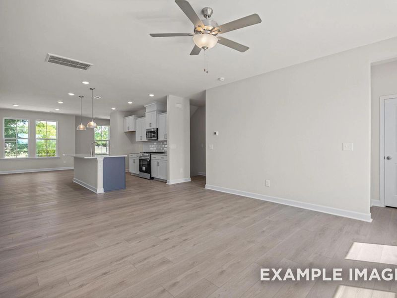 Spacious, unfurnished interior of a new home in Camden Park, Knightdale (Image 14).