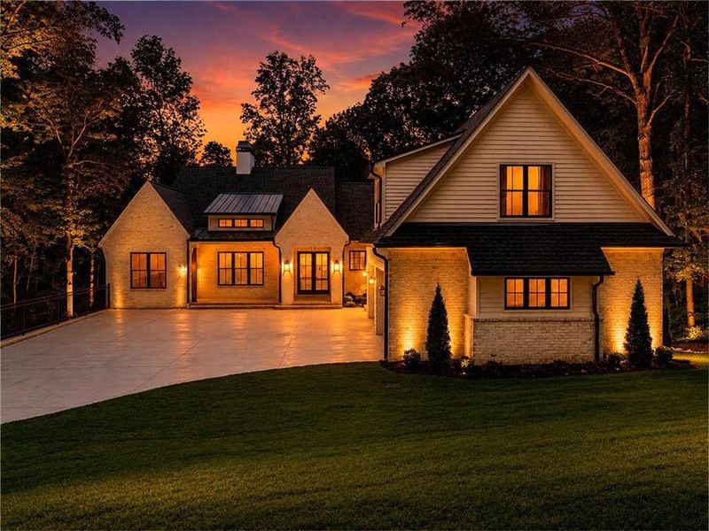 Front exterior of a new home in , Cumming, GA, highlighting curb appeal (Image 2).