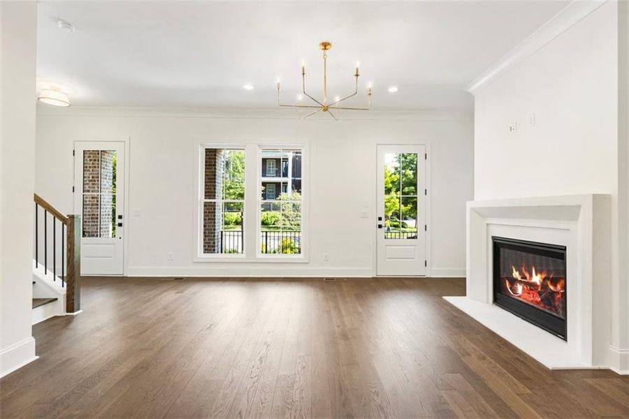 Spacious, unfurnished interior of a new home in , Alpharetta (Image 57). Spacious, unfurnished interior of a new home in , Alpharetta (Image 57).