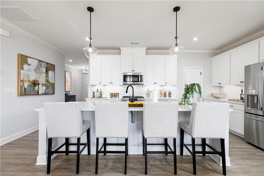 Furnished interior view inside a new home in Darlington, Loganville (Image 12).