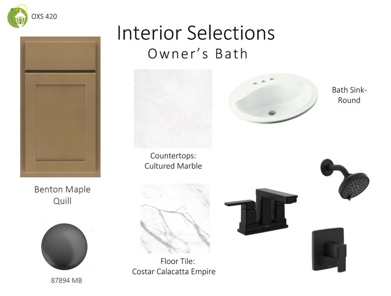 Sample of building materials used in homes in Oxford Station, Gallatin (Image 50).