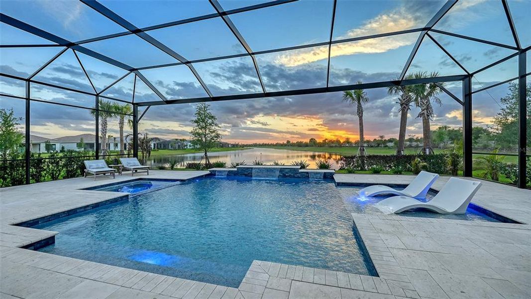 Exterior details and patio area of a home in , Sarasota (Image 32).
