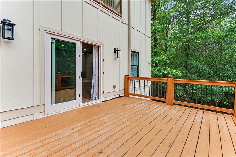 Exterior details and patio area of a home in , Loganville (Image 30).