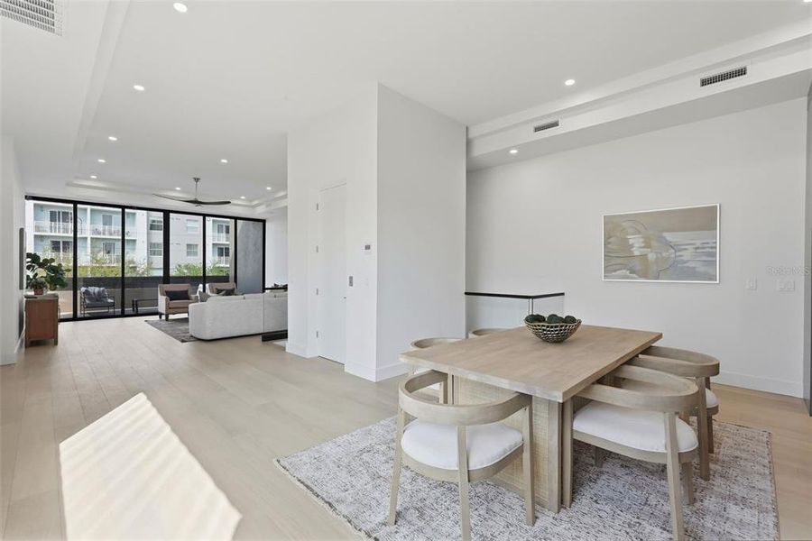 Furnished interior view inside a new home in , St. Petersburg (Image 21).