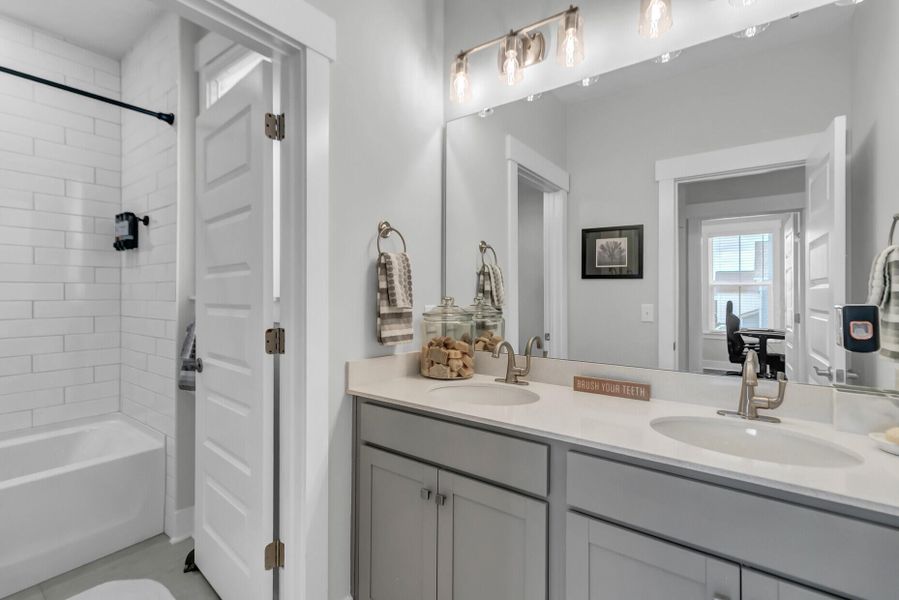 Furnished interior view inside a new home in Midtown at Nexton, Summerville (Image 39).
