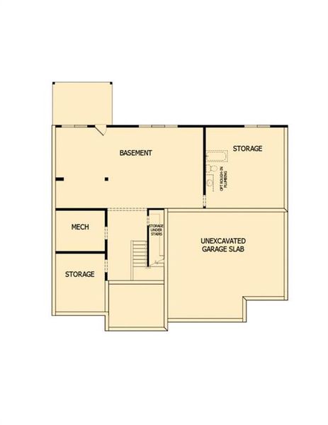 2D floor plan layout of this home in Ellis, Marietta, GA (Image 7).