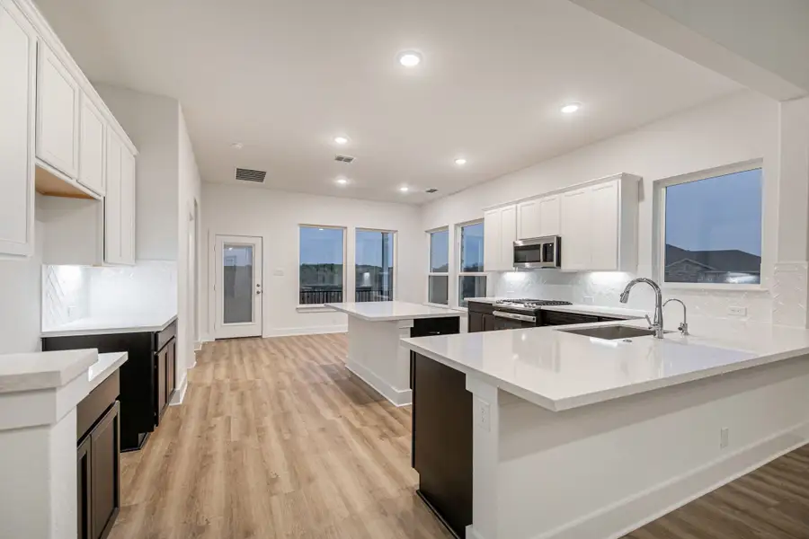 Furnished interior view inside a new home in Stillwater Ranch, San Antonio (Image 5).