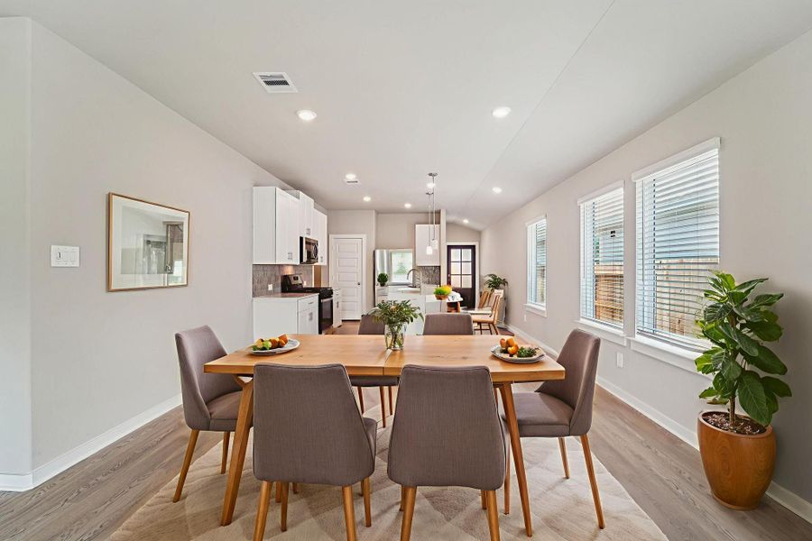 Photo is not of the actual home, but is an inspirational photo of builder’s model home and may depict options, furnishings, and/or decorator features that are not included