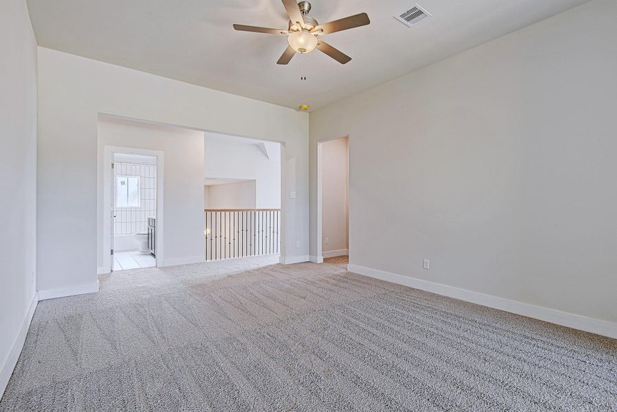 Spacious, unfurnished interior of a new home in WaterStone, Montgomery (Image 26). Spacious, unfurnished interior of a new home in WaterStone, Montgomery (Image 26).