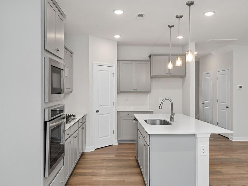 Furnished interior view inside a new home in Springvale, Fuquay Varina (Image 5).