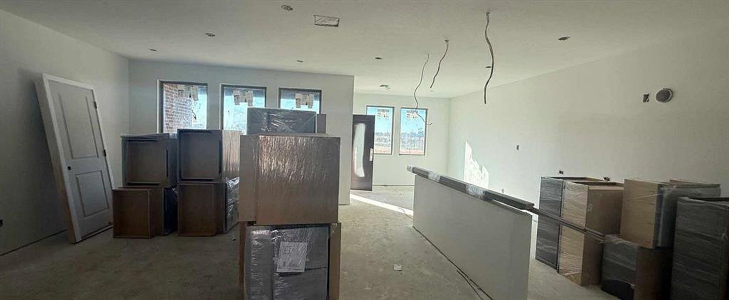 Kitchen Construction Progress