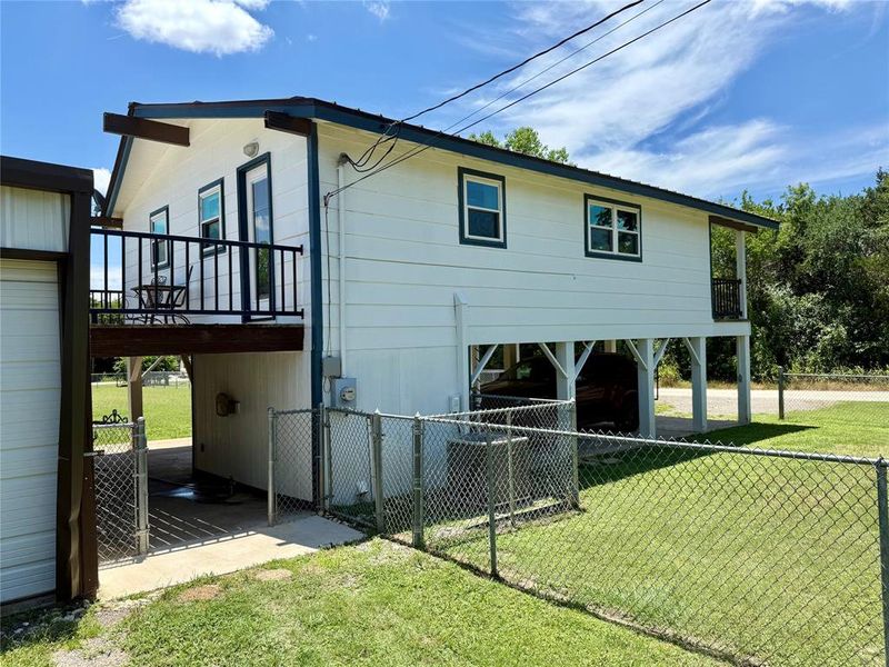 Exterior details and patio area of a home in , Whitney (Image 16).
