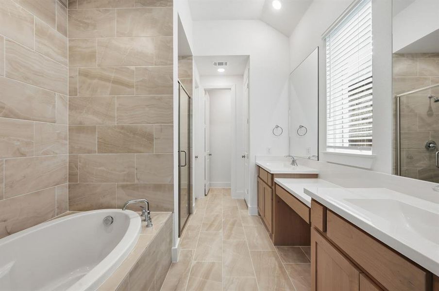 Furnished interior view inside a new home in Wellington: Artisan Series - 50ft lots, Haslet (Image 9).