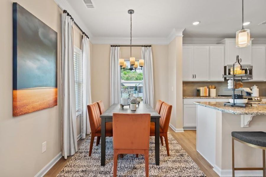 Furnished interior view inside a new home in Franklin Manor, Lawrenceville (Image 28).