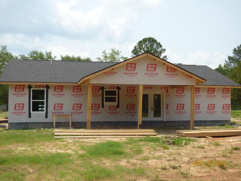 In-progress construction of a new home in , Pineville, SC (Image 32). In-progress construction of a new home in , Pineville, SC (Image 32).